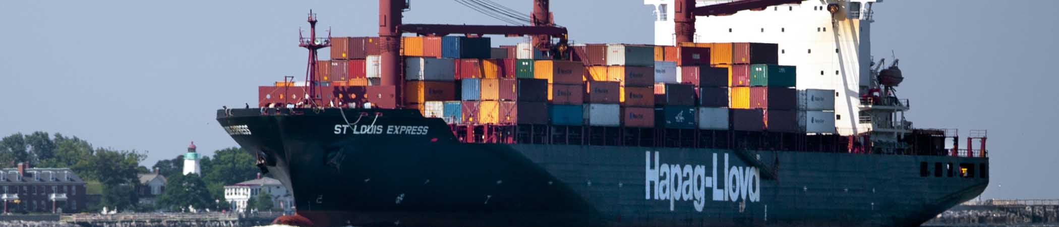 Shipping containers overseas