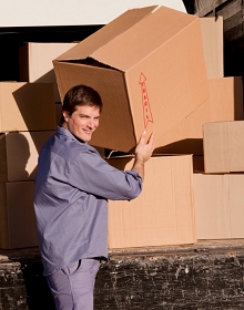 Experienced team of moving company